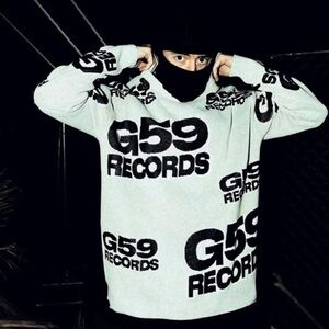G59 Records sweater color gray